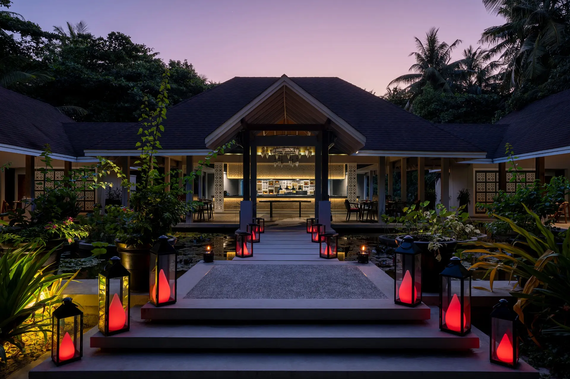 Niva Dhigali Maldives – Battuta am Abend