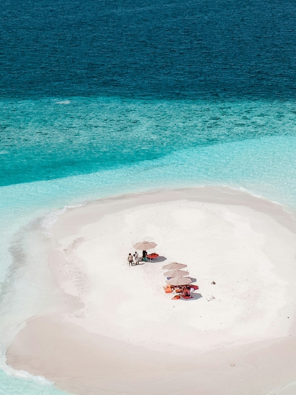 Dusit Thani Maldives – Sandbank-Ausflug