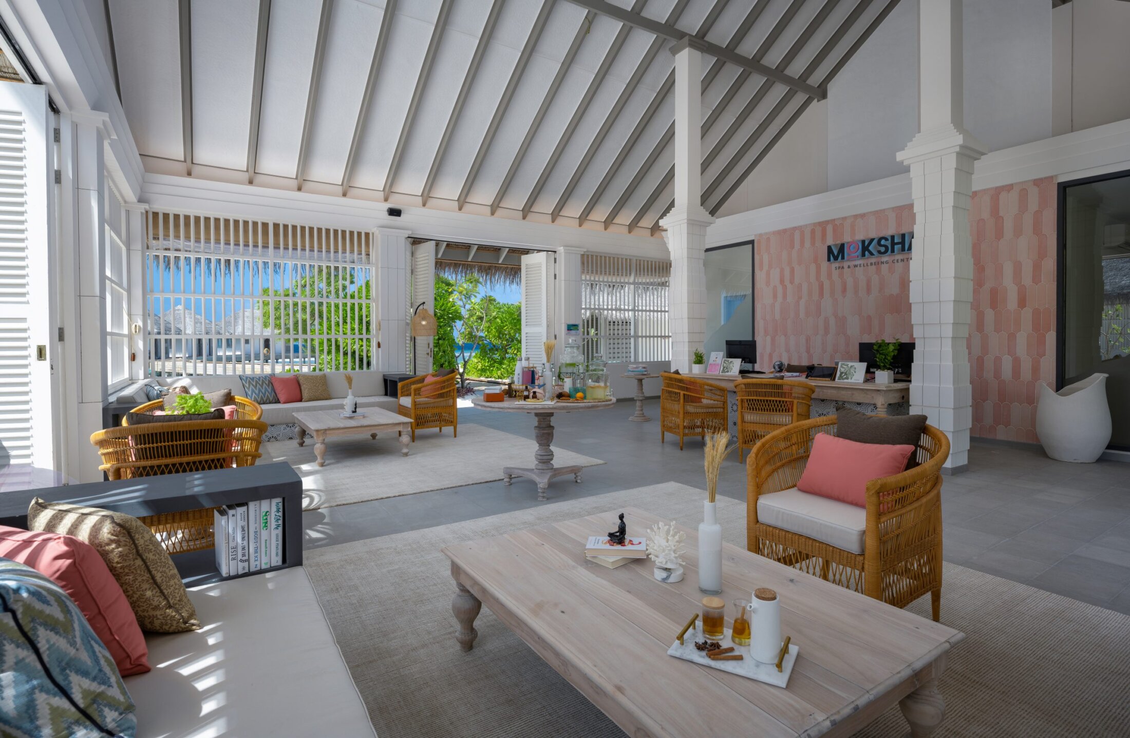 Cora Cora Maldives – Lobby des MOKSHA Spa