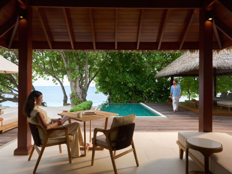 Strandvilla mit Pool und zwei Schlafzimmern - Bild 3