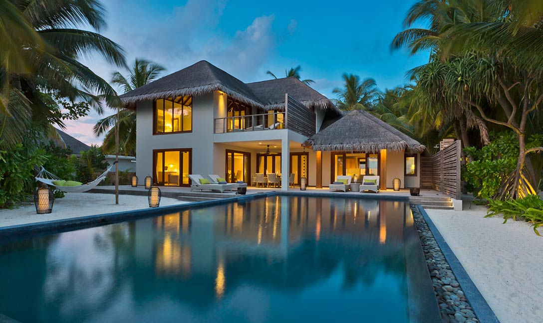 Strandresidenz mit Pool und zwei Schlafzimmern - Bild 1