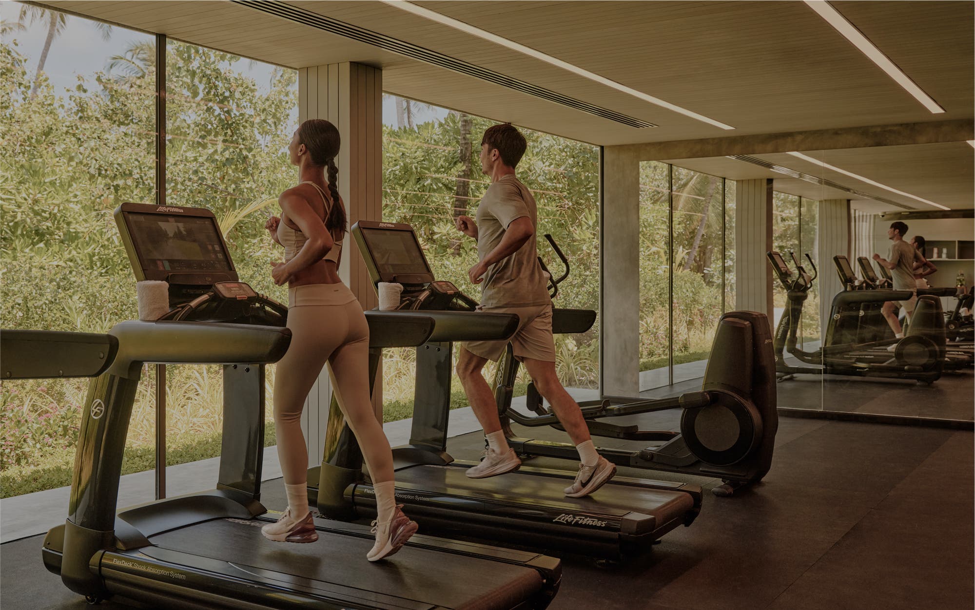 Fitness im FLOW Spa