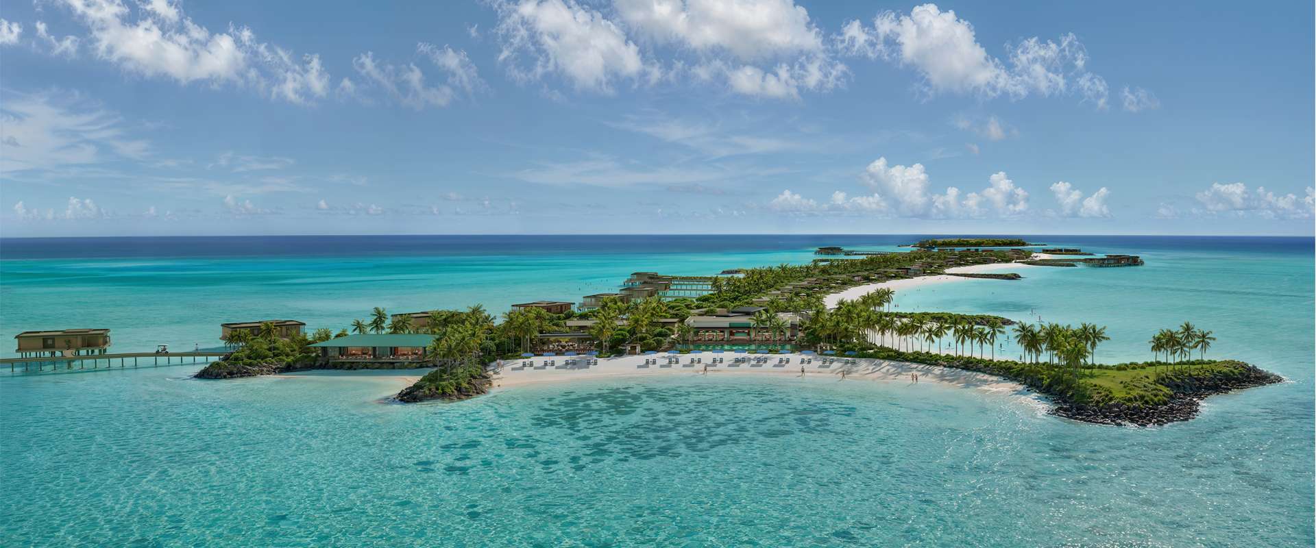 Bvlgari Resort Ranfushi – offizielle Inselansicht im Raa Atoll
