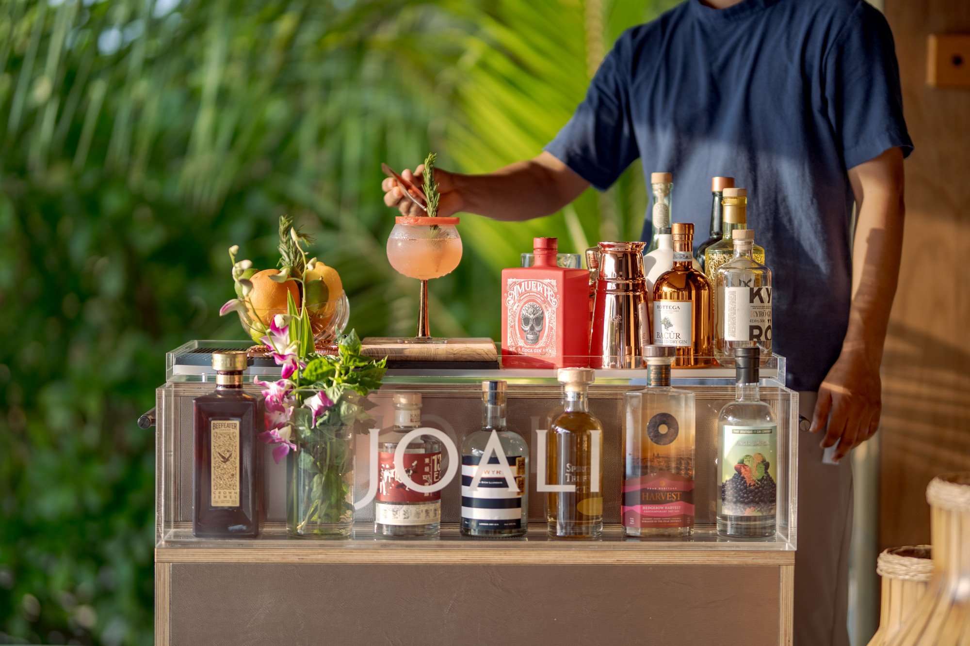 Her Selection of Gin
