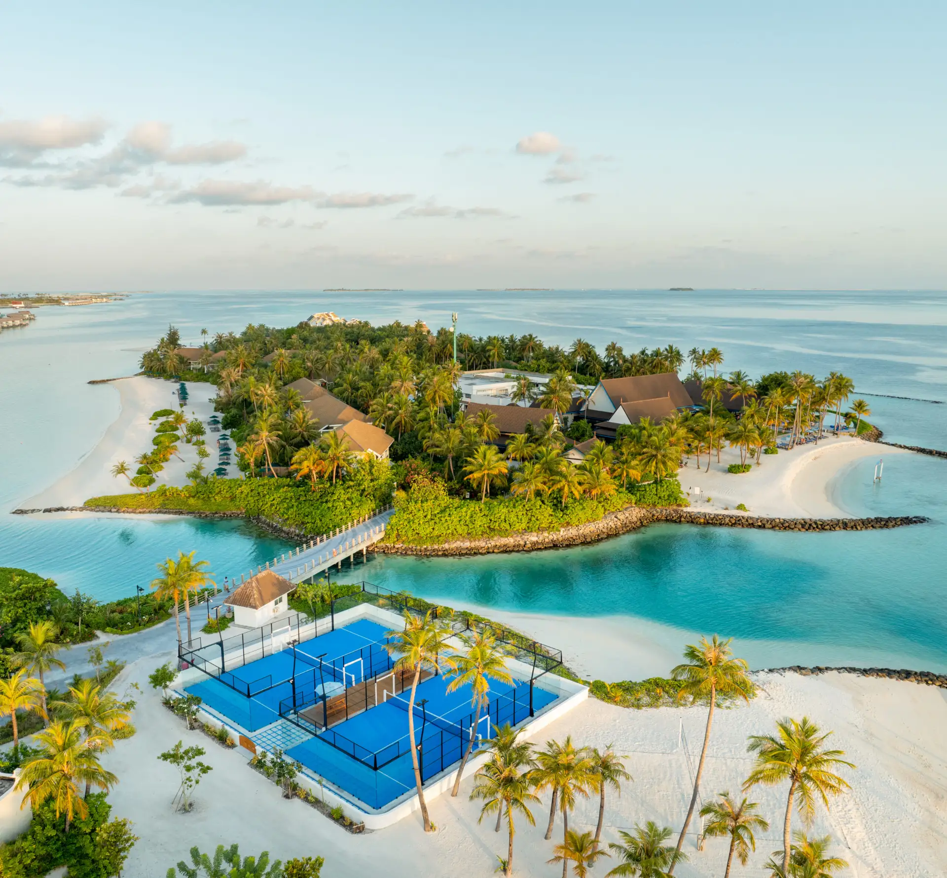 Padelplatz am Resort