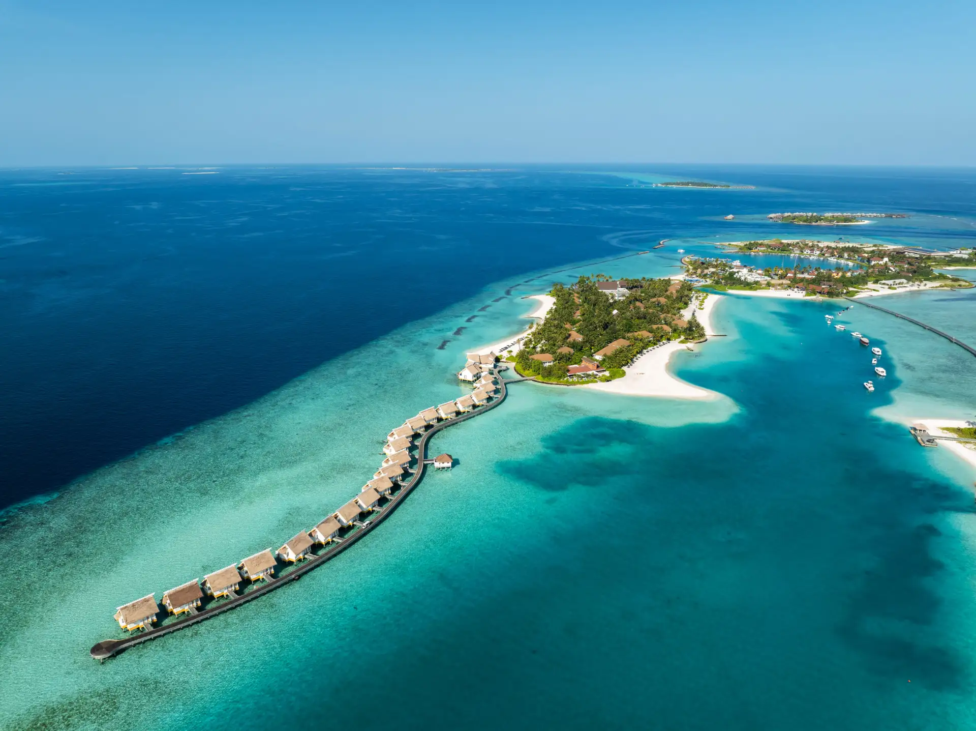 Resort und Lagune