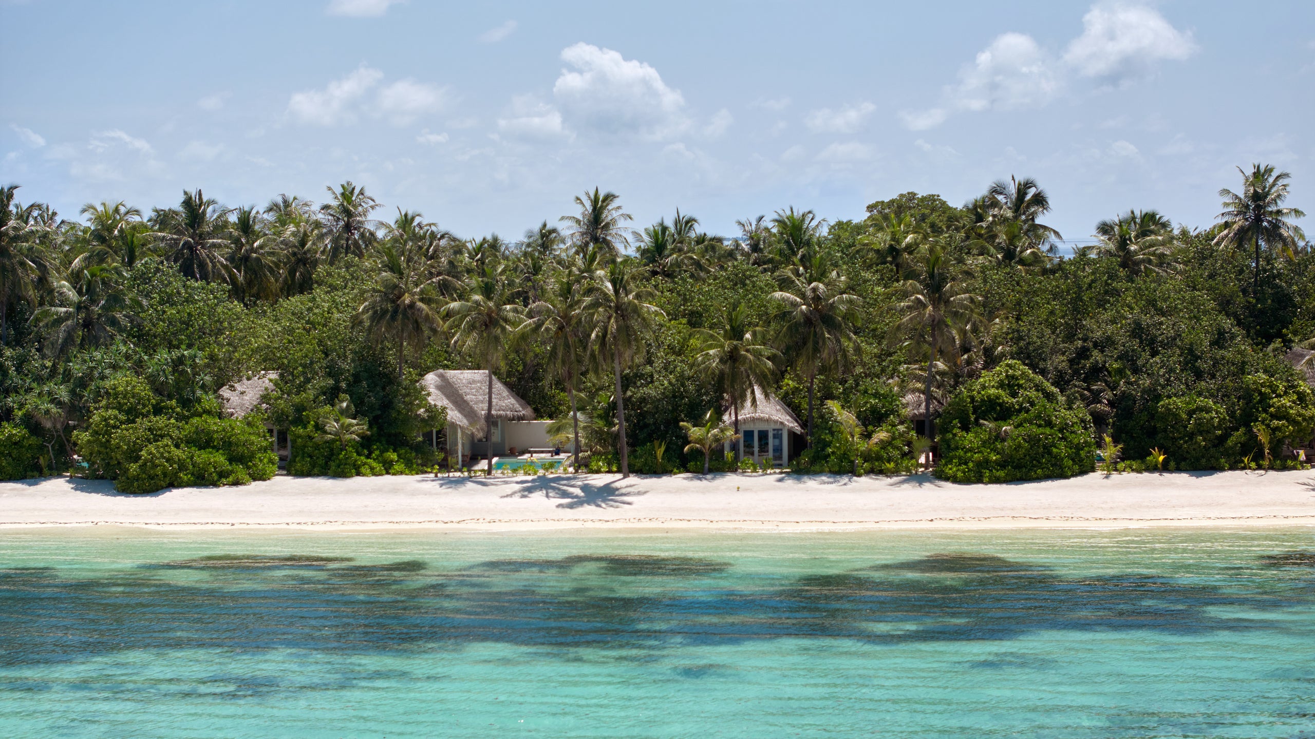 Beach Villa Suite mit Pool und drei Schlafzimmern