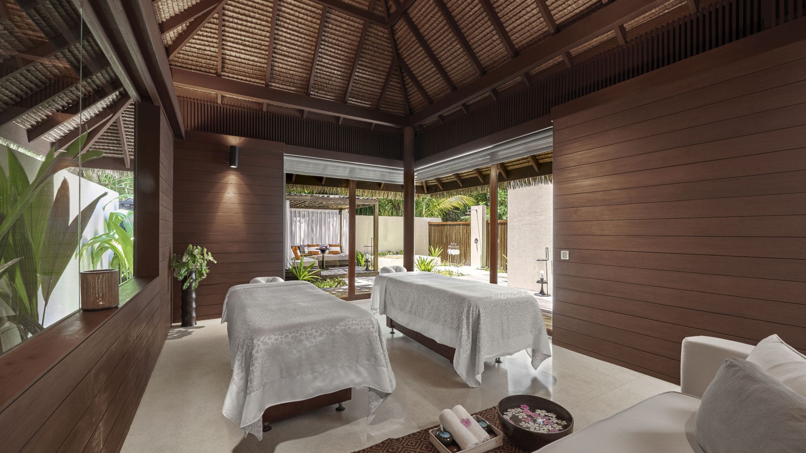 Behandlungsraum im Vidhun Spa