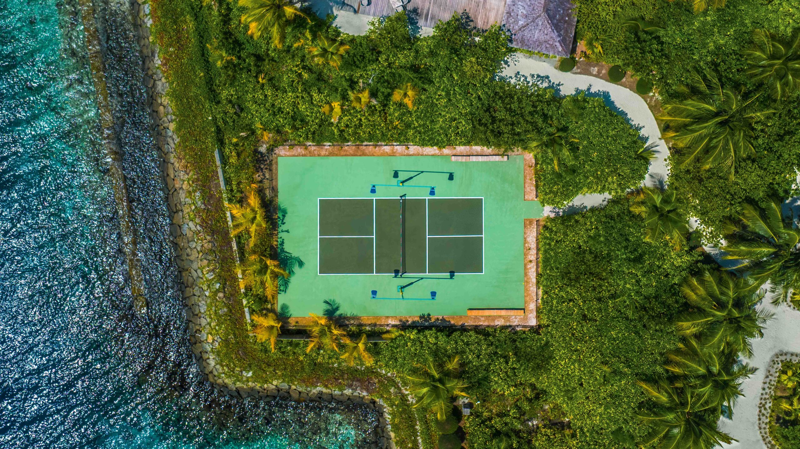 Pickleball auf der Insel