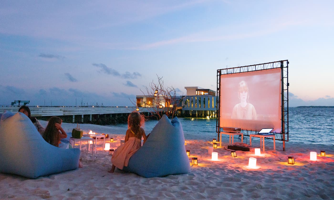 Amilla Maldives – Beach Cinema