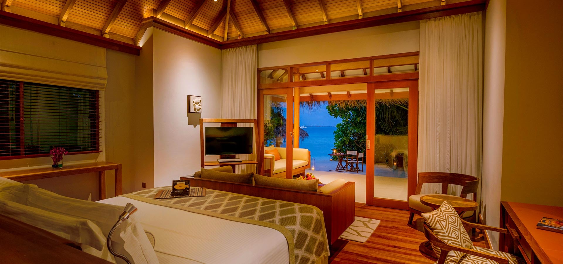 Baros Maldives – Villa mit Meerblick