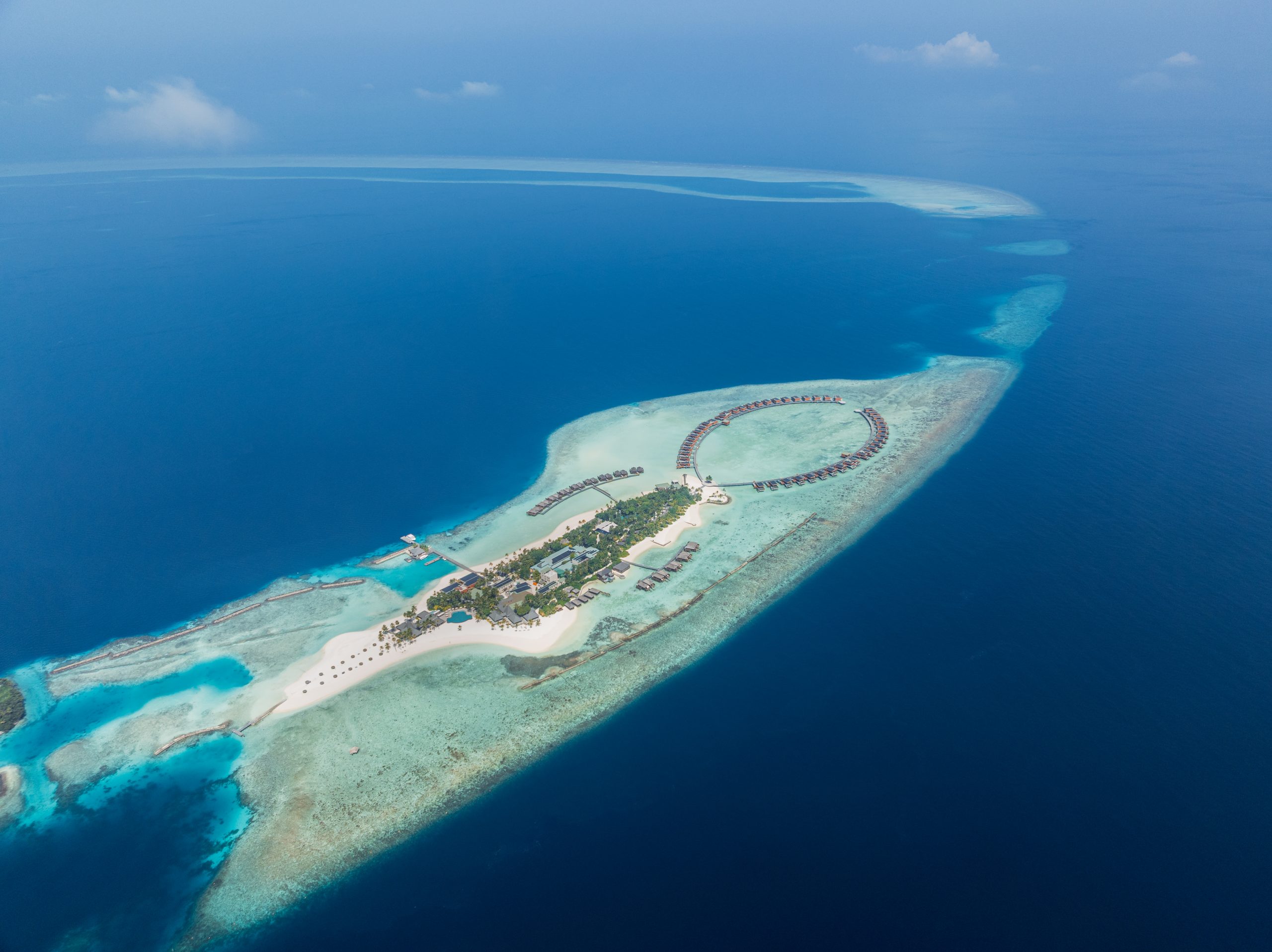Insel aus der Luft