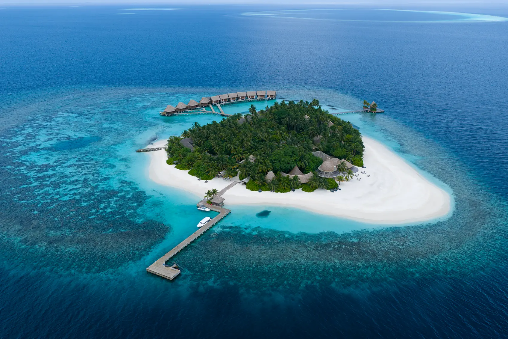 Kandolhu als Insel
