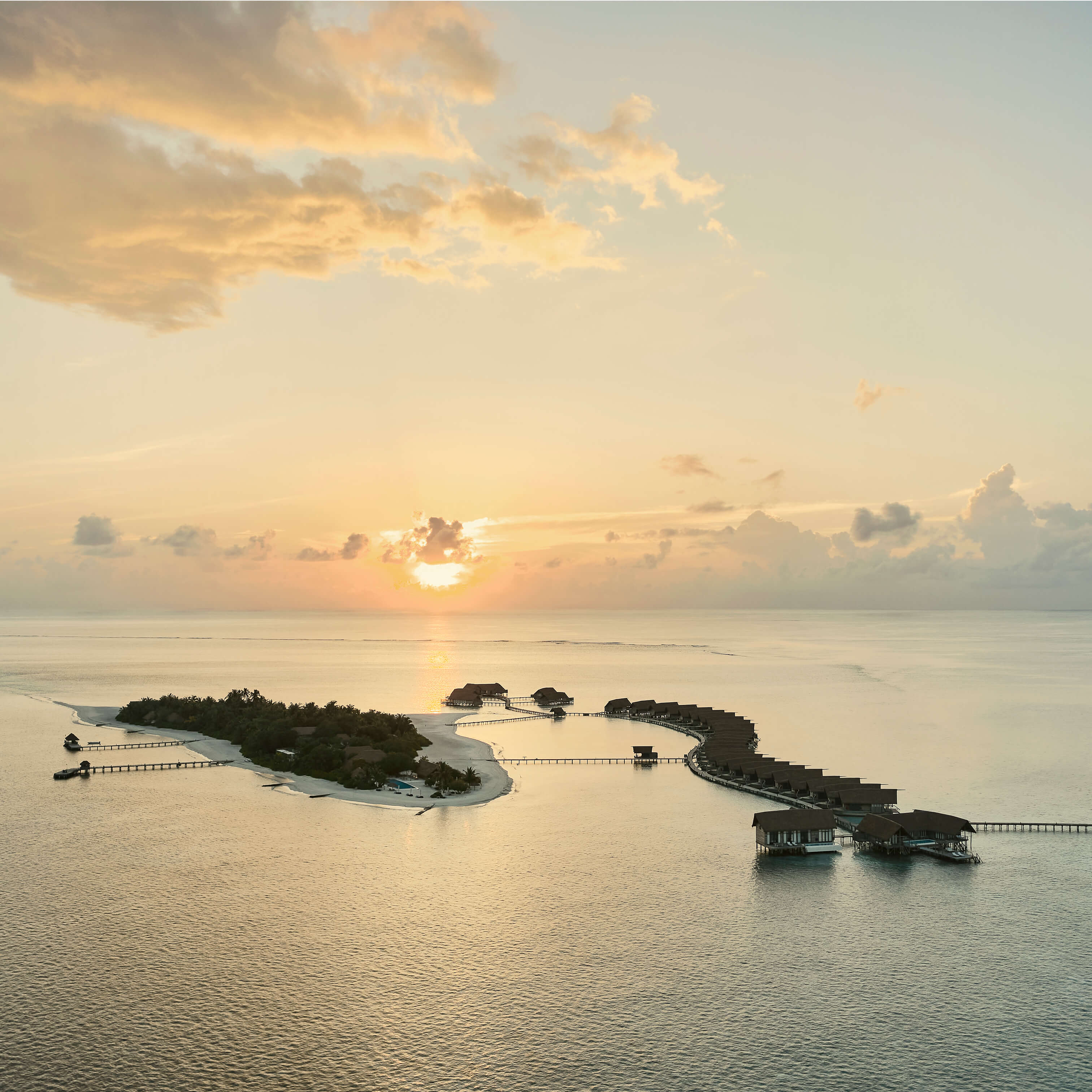 COMO Cocoa Island – Inselansicht