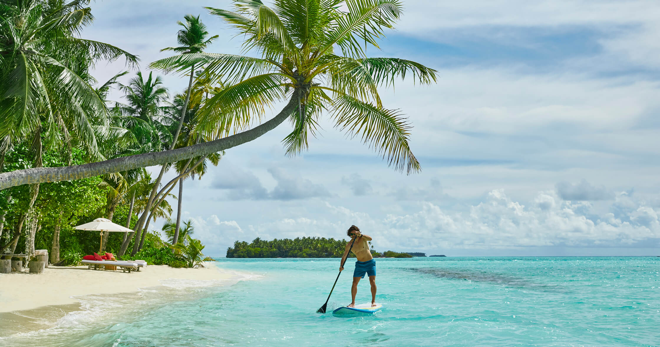 COMO Maalifushi – Stand-up-Paddleboard