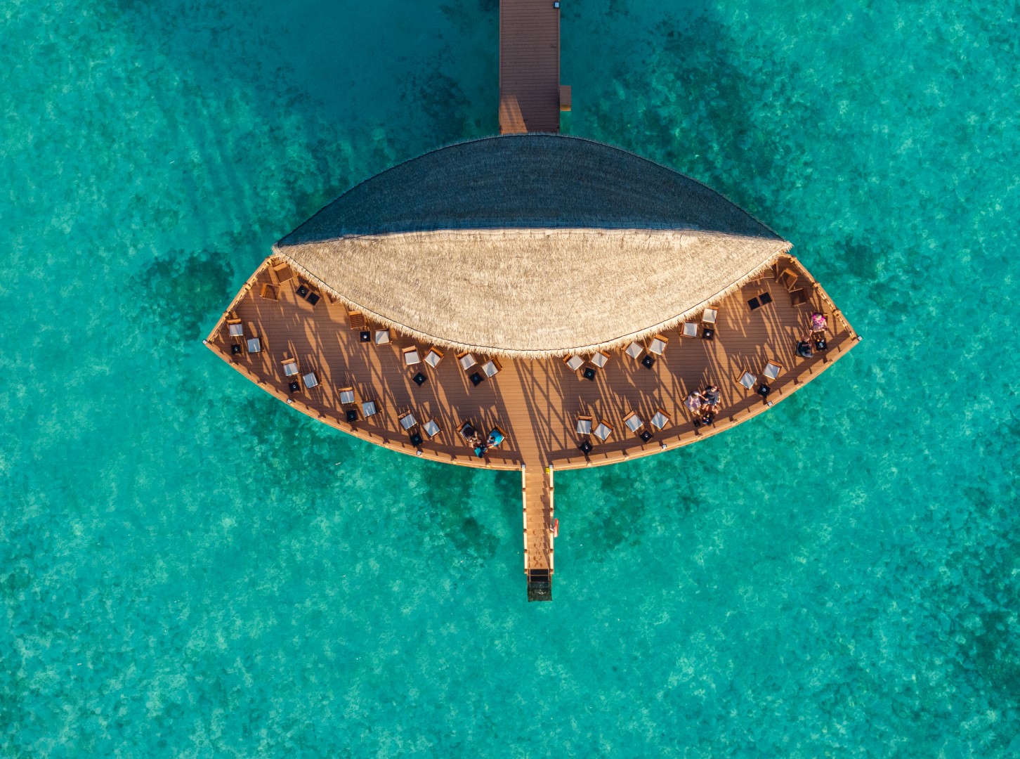 Sundown Bar auf Angaga Island