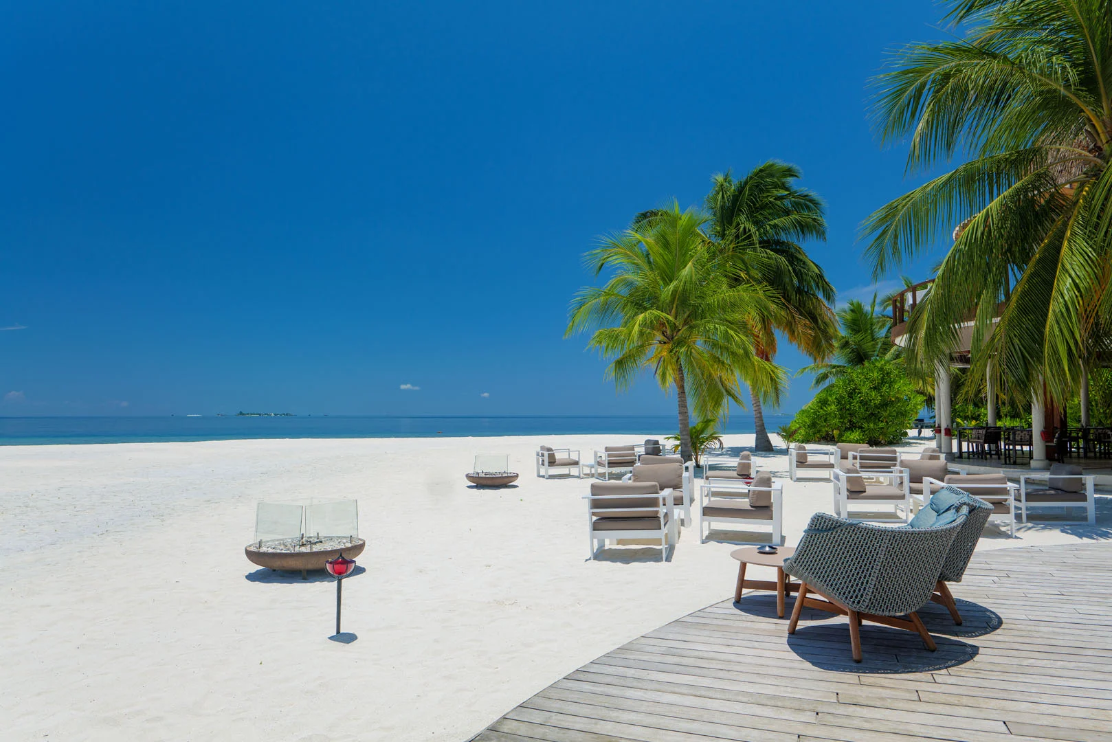 Vilu Bar am Strand