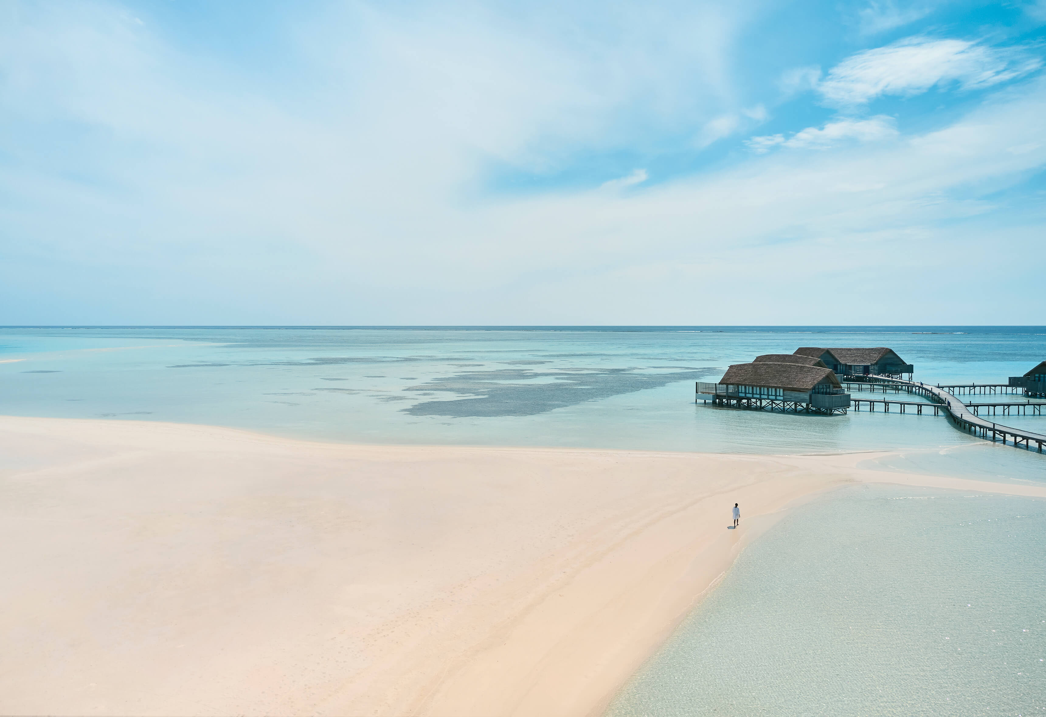 COMO Cocoa Island – Water Villa in der Lagune