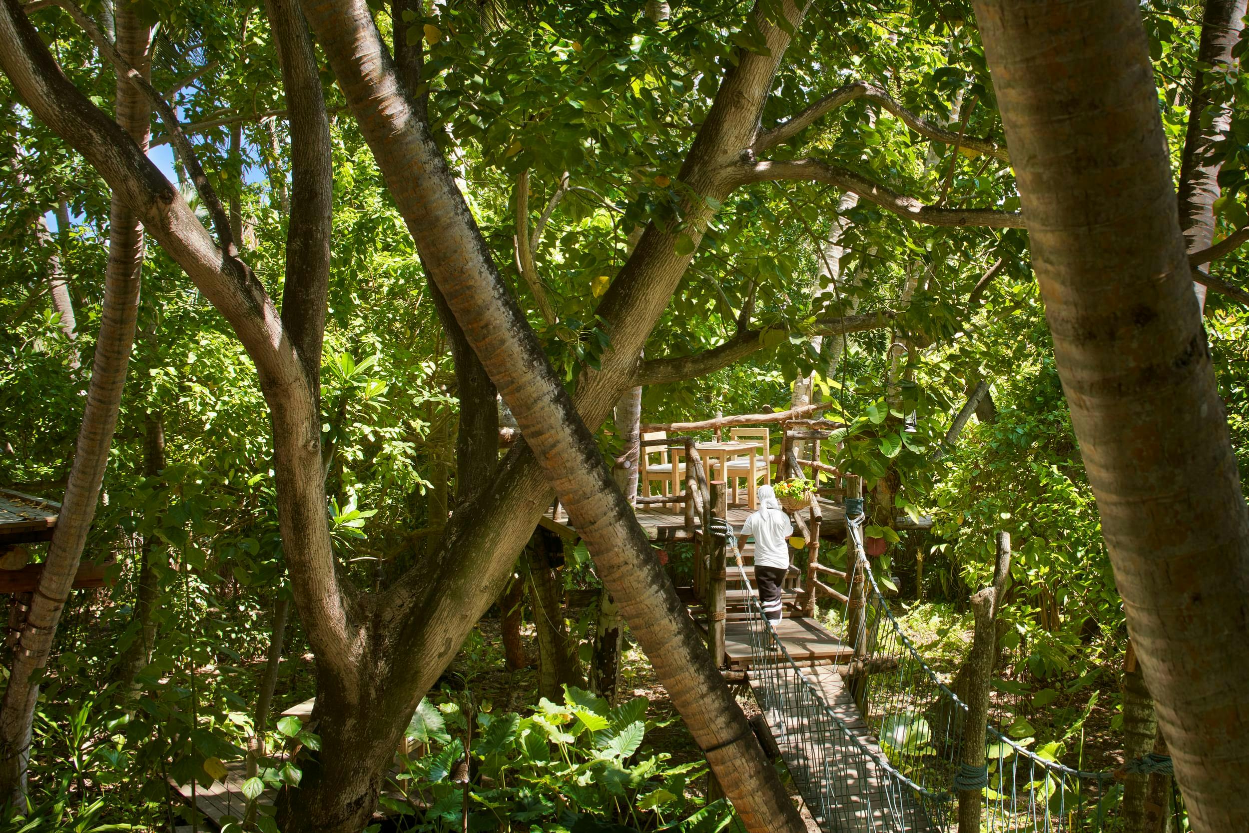 Gartenweg zum ZERO Restaurant