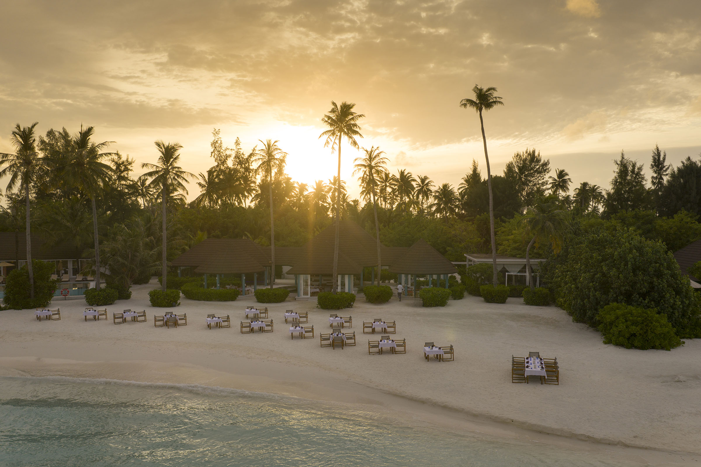 Strand bei Sonnenuntergang