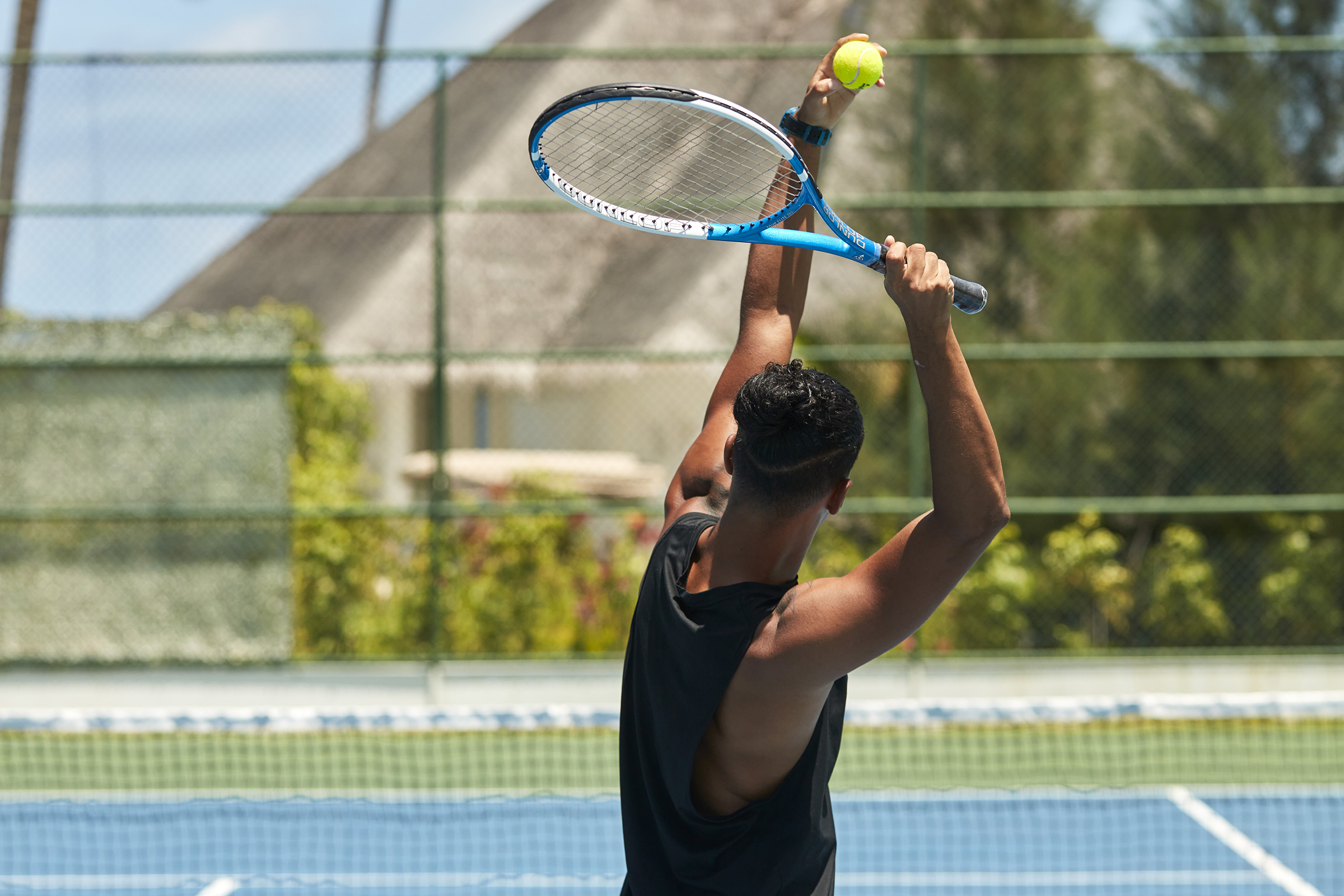 Tennis auf der Insel