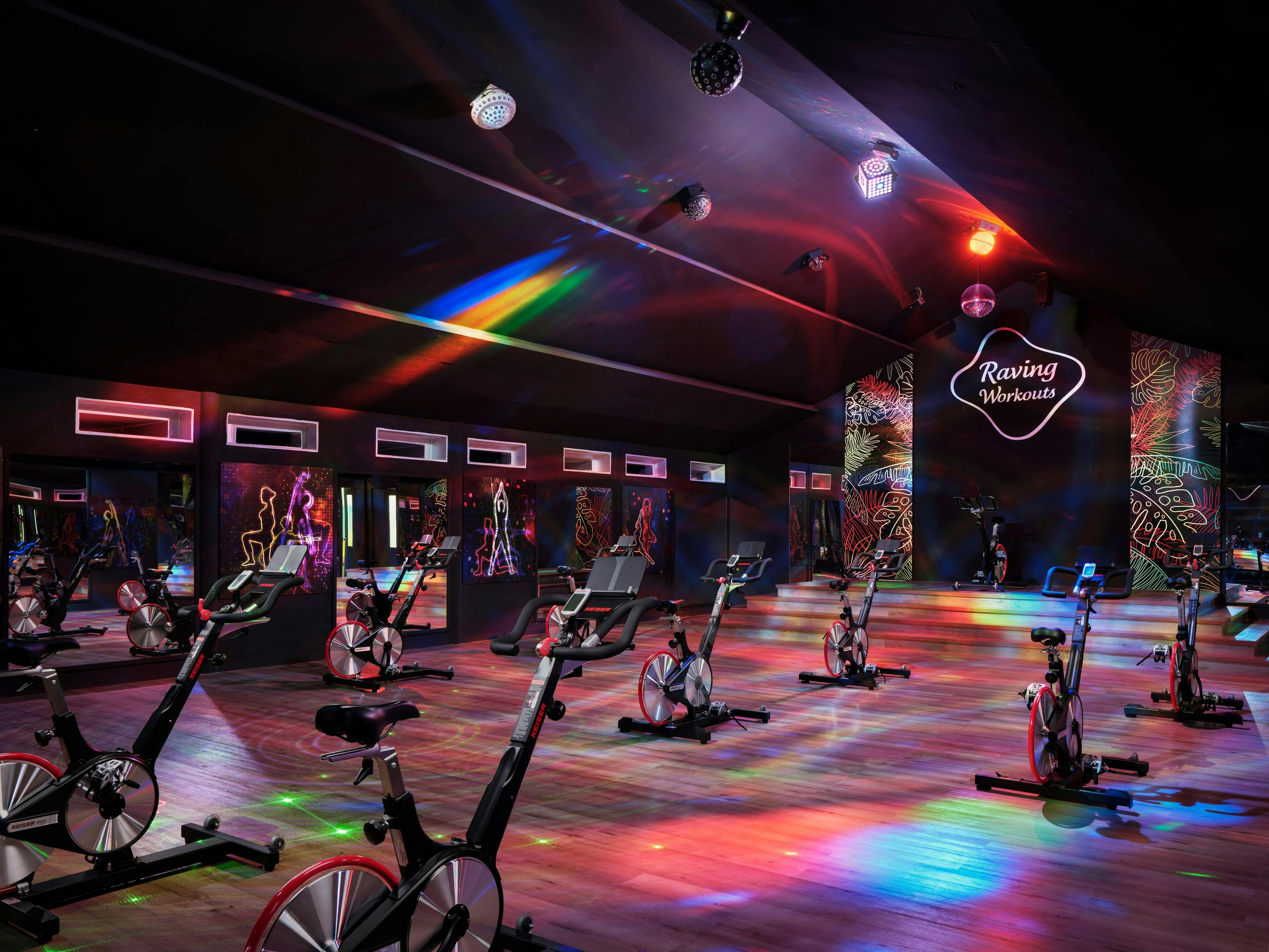 Studio Park für energiegeladene Workouts