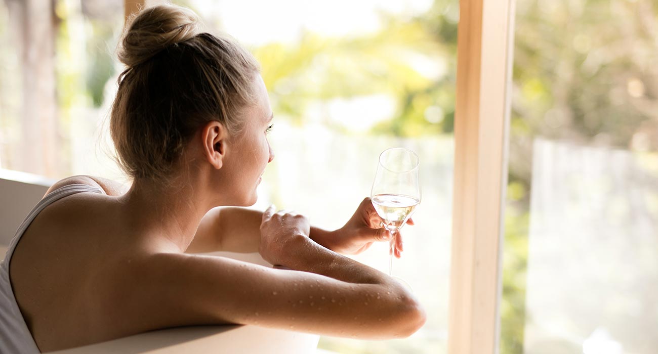 Privater Wohnraum mit Meerblick