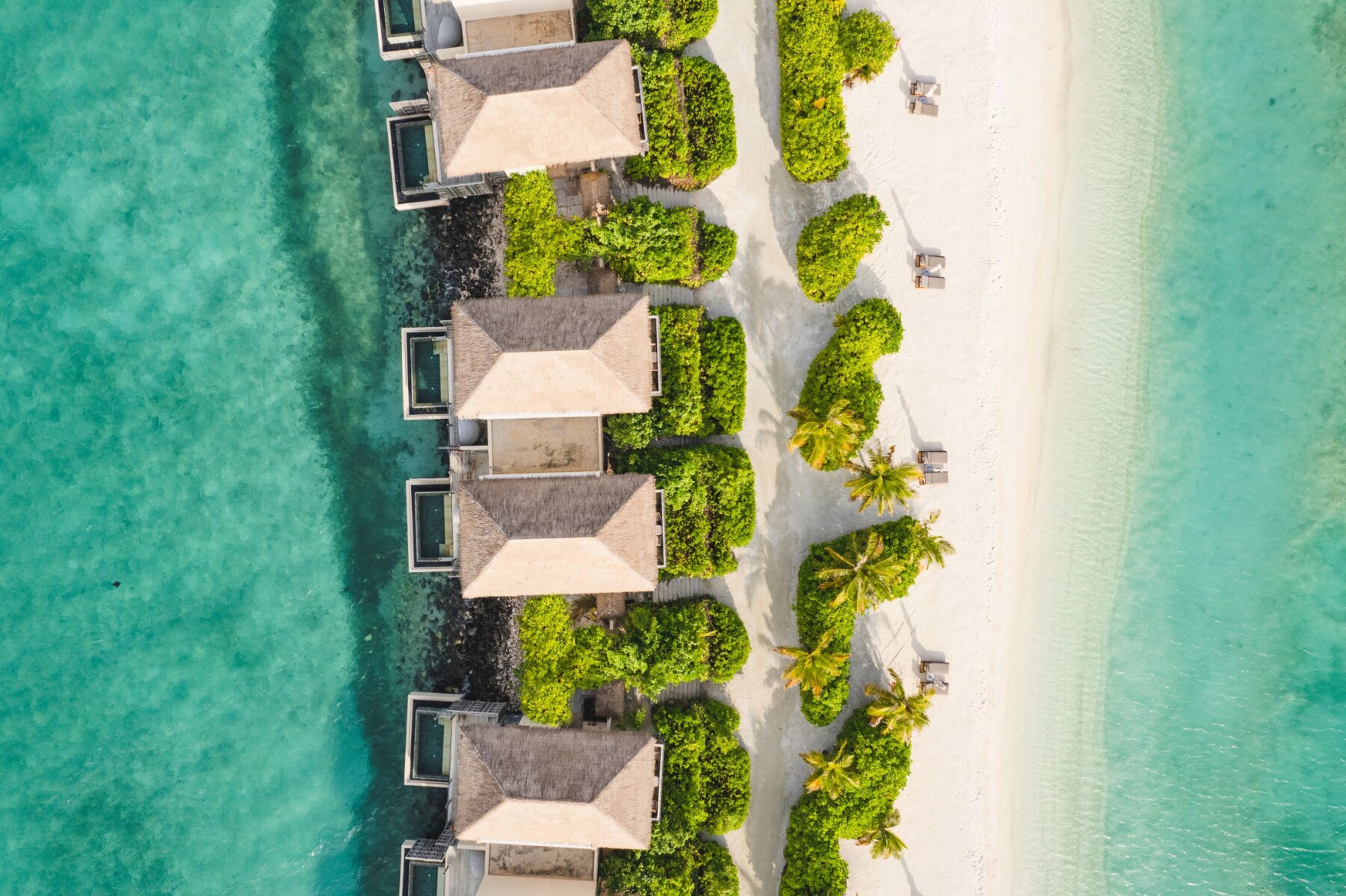 Lagunen-Poolvilla mit einem Schlafzimmer und Club-Vorteilen - Bild 1