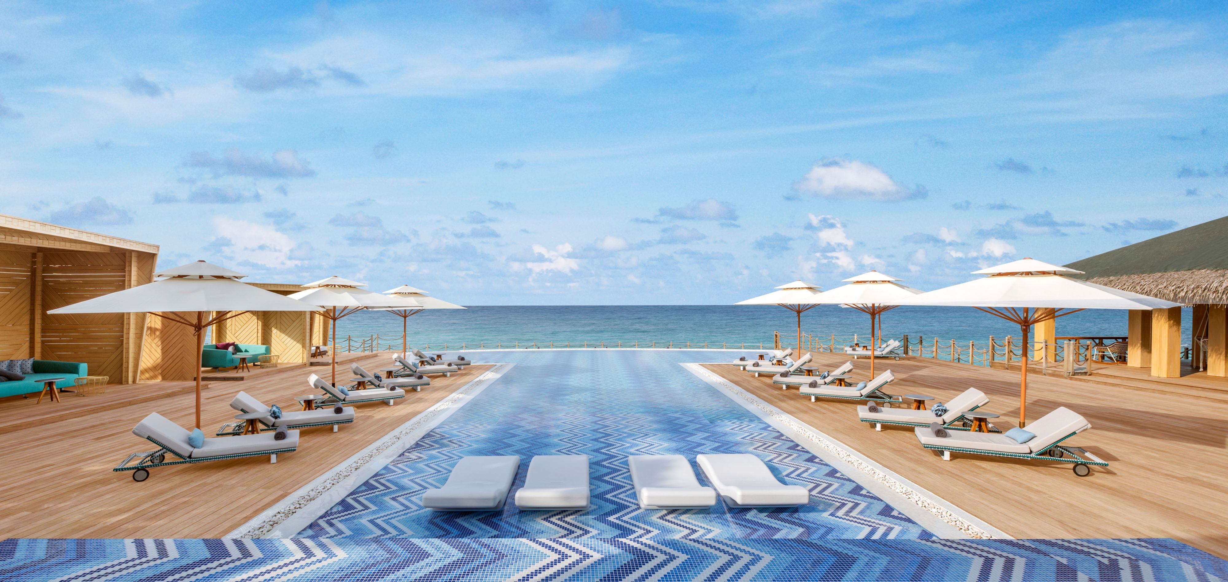 Horizon Pool am Meer