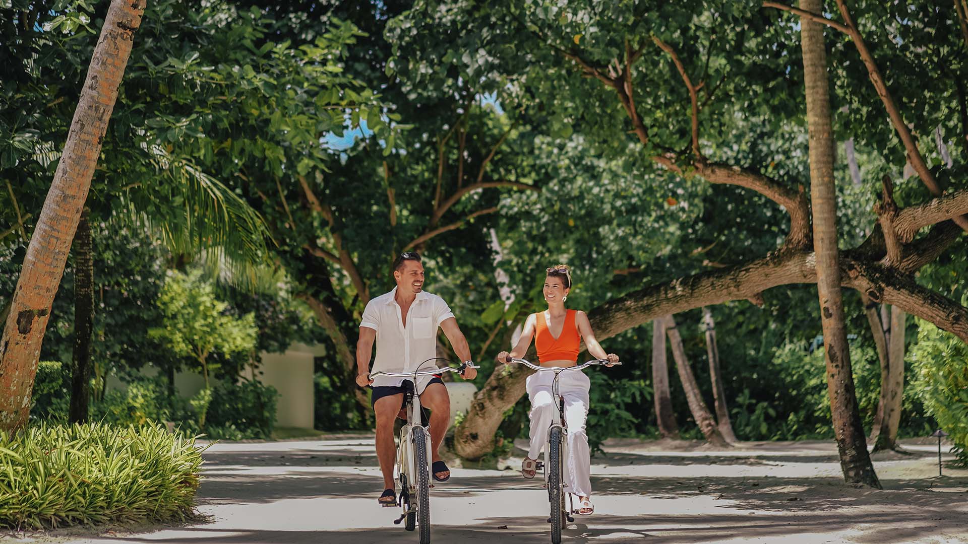Die Insel mit dem Fahrrad erkunden
