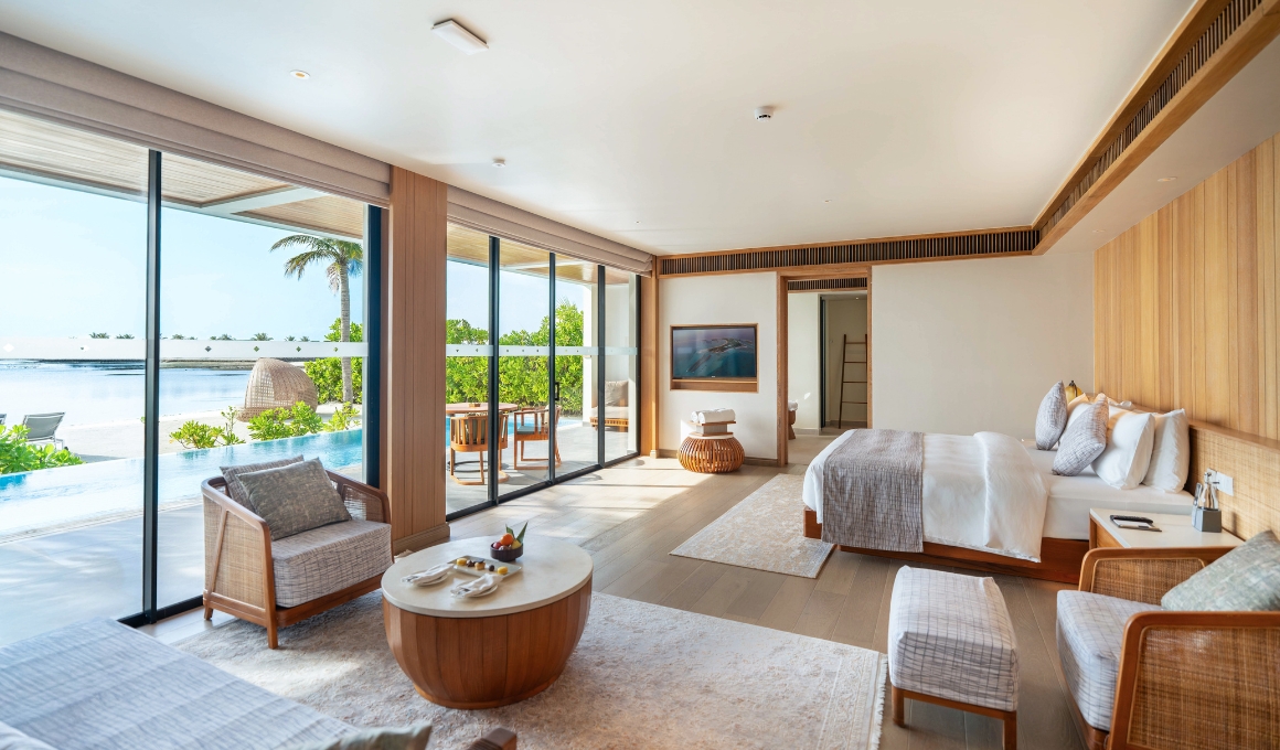 Strandresidenz mit zwei Schlafzimmern und privatem Pool - Bild 2