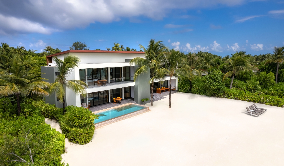 Strandvilla mit zwei Schlafzimmern und privatem Pool - Bild 1