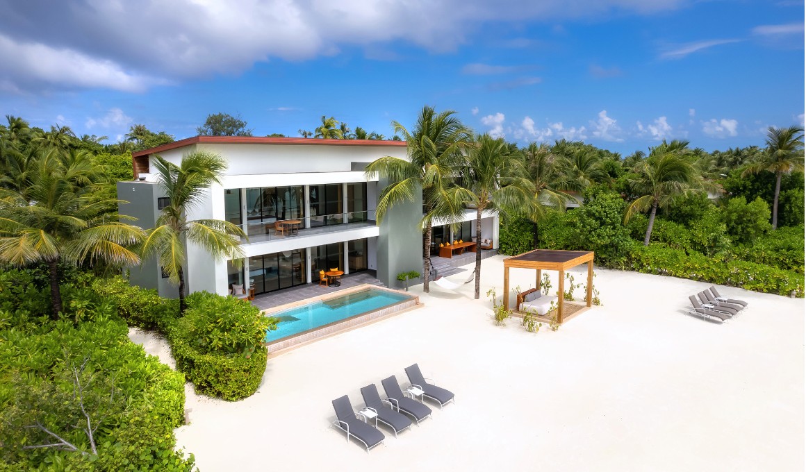 Strandresidenz mit zwei Schlafzimmern und privatem Pool - Bild 1