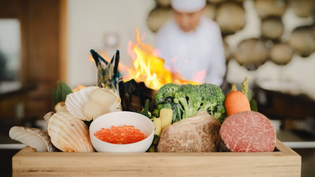 Teppanyaki im Kumo