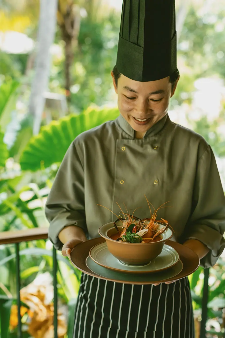 Siam Garden zwischen tropischen Pflanzen