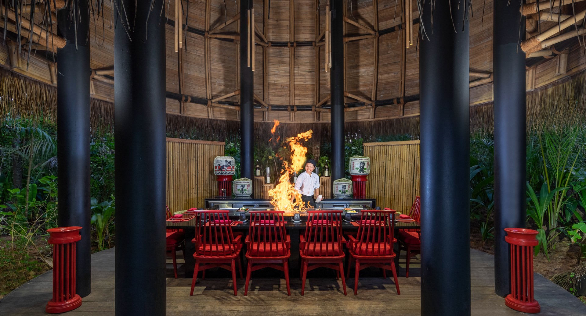 Teppanyaki-Erlebnis im Nest