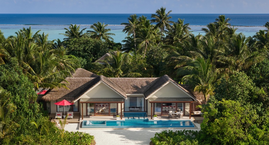 Strandpoolpavillon mit einem Schlafzimmer - Bild 1