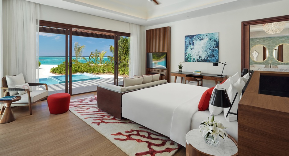 Strandpoolpavillon mit einem Schlafzimmer - Bild 2
