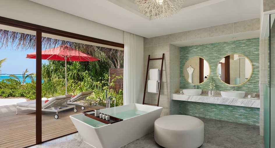 Strandpoolpavillon mit einem Schlafzimmer - Bild 3