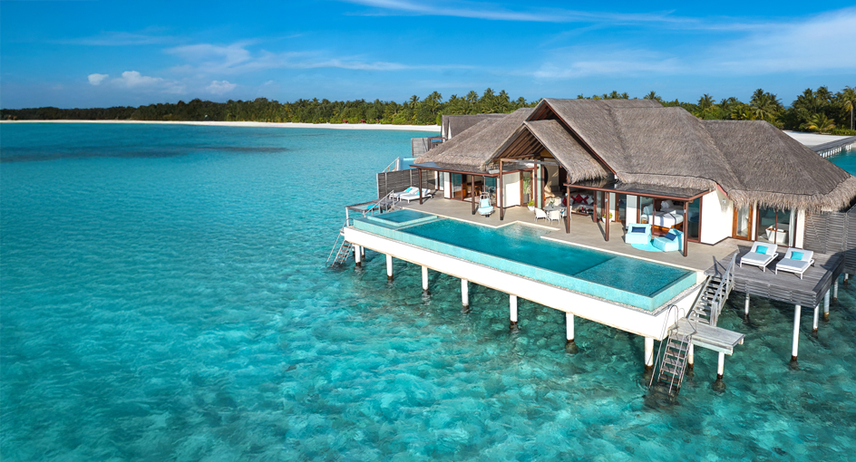 Ozeanpoolpavillon mit zwei Schlafzimmern - Bild 1