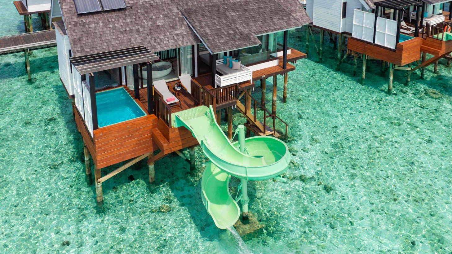 Wind-Villa mit Jacuzzi & Rutsche - Bild 1