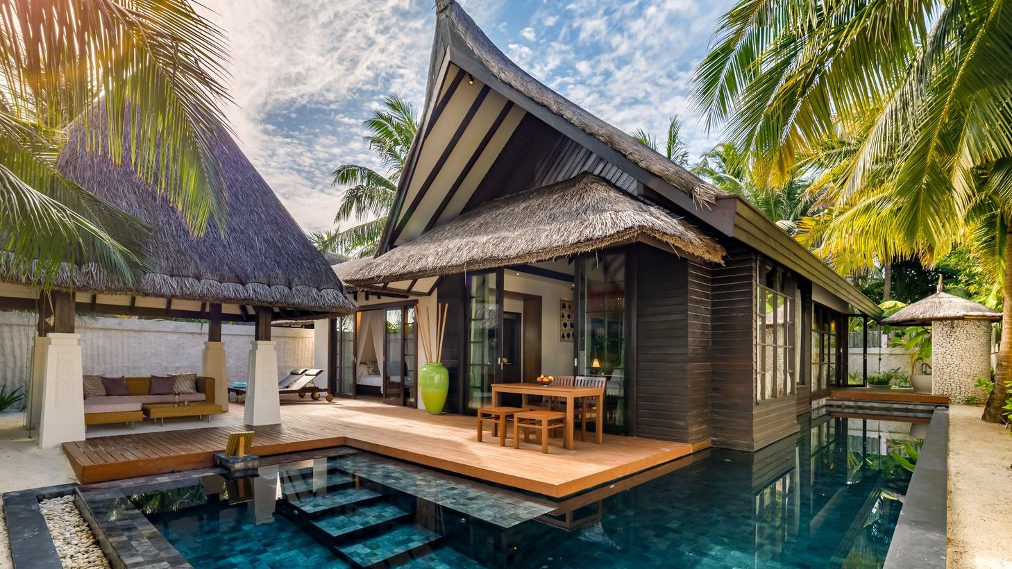 Strand-Poolpavillon mit zwei Schlafzimmern - Bild 3