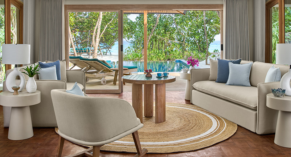 Zwei-Schlafzimmer-Reethi-Suite mit Pool - Bild 1