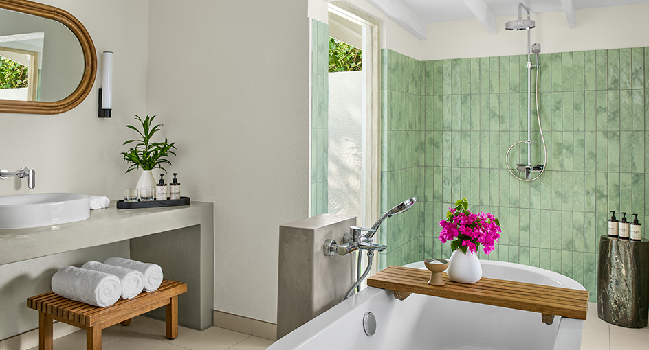 Zwei-Schlafzimmer-Reethi-Suite mit Pool - Bild 3
