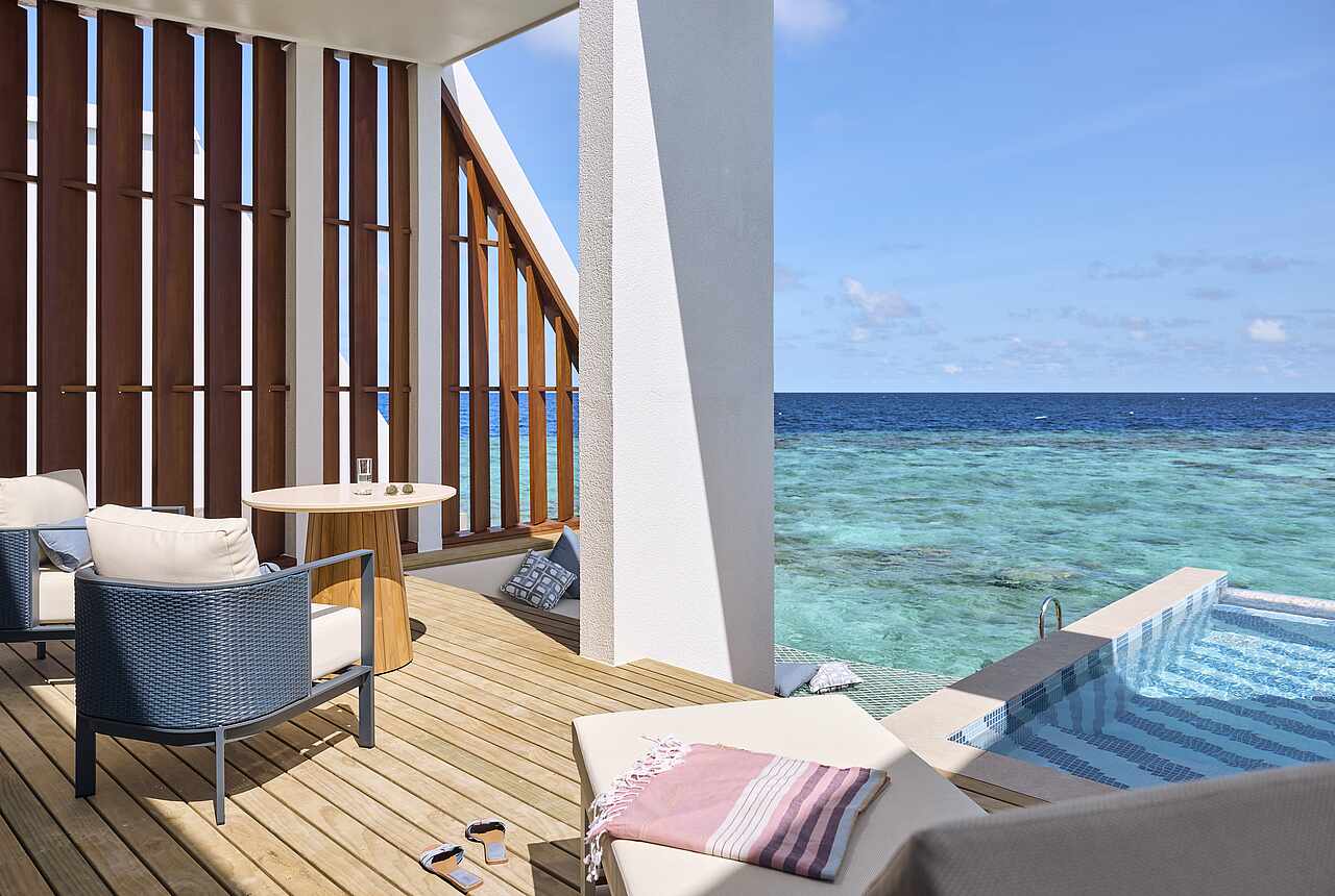 Exclusive Reef Water Villa mit Pool - Bild 1