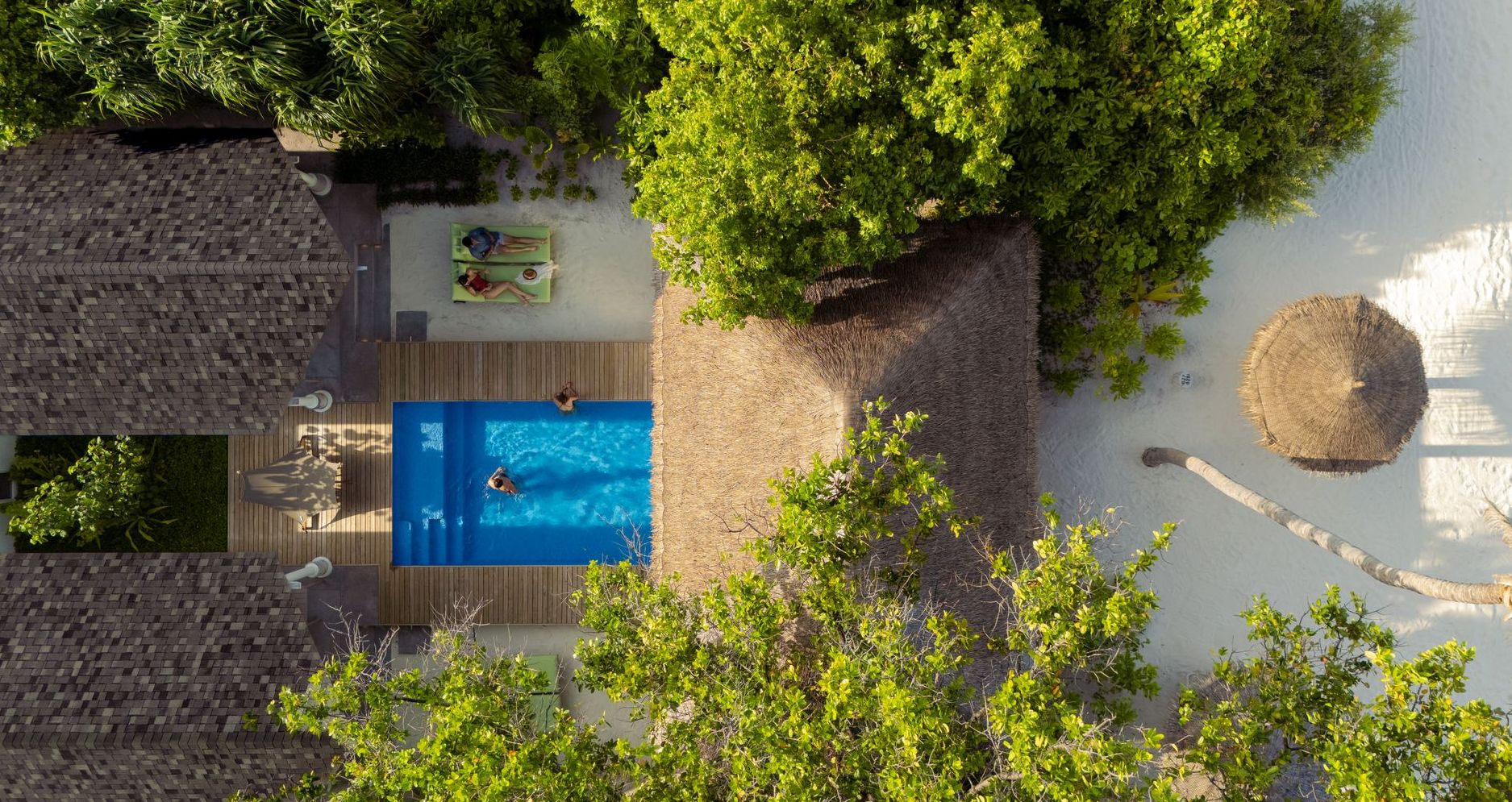 2-Schlafzimmer-Familien-Strandvilla mit Pool - Bild 1