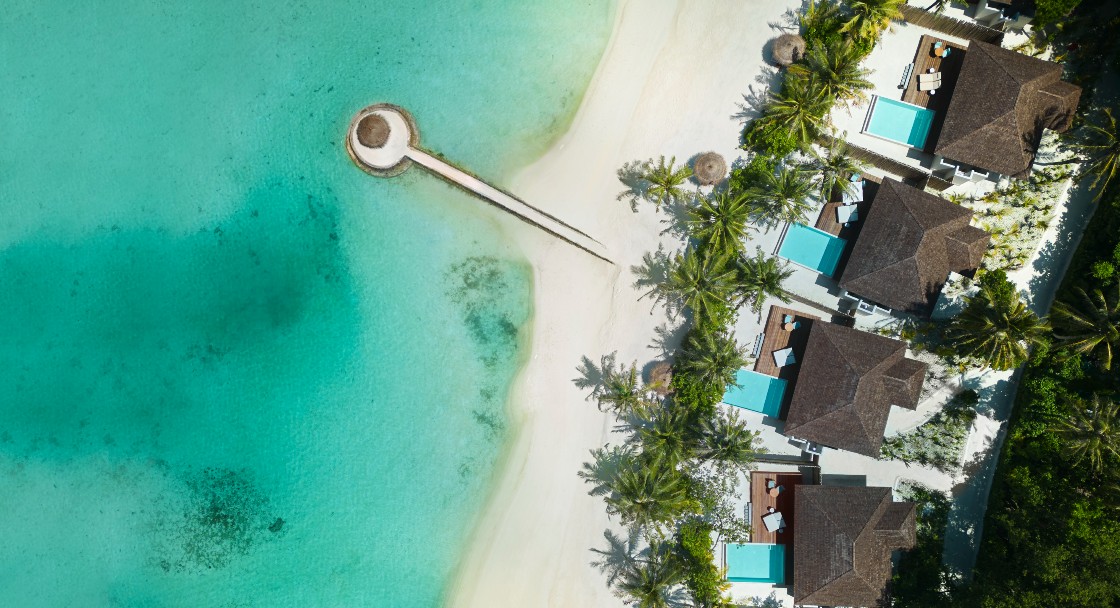 Strandvilla mit Pool - Bild 1