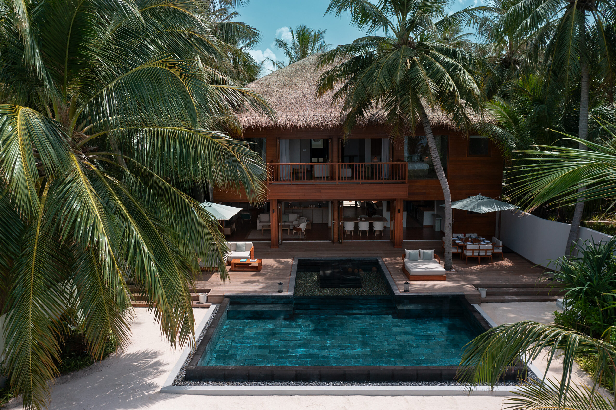 Strandhaus mit Pool und zwei Schlafzimmern - Bild 2