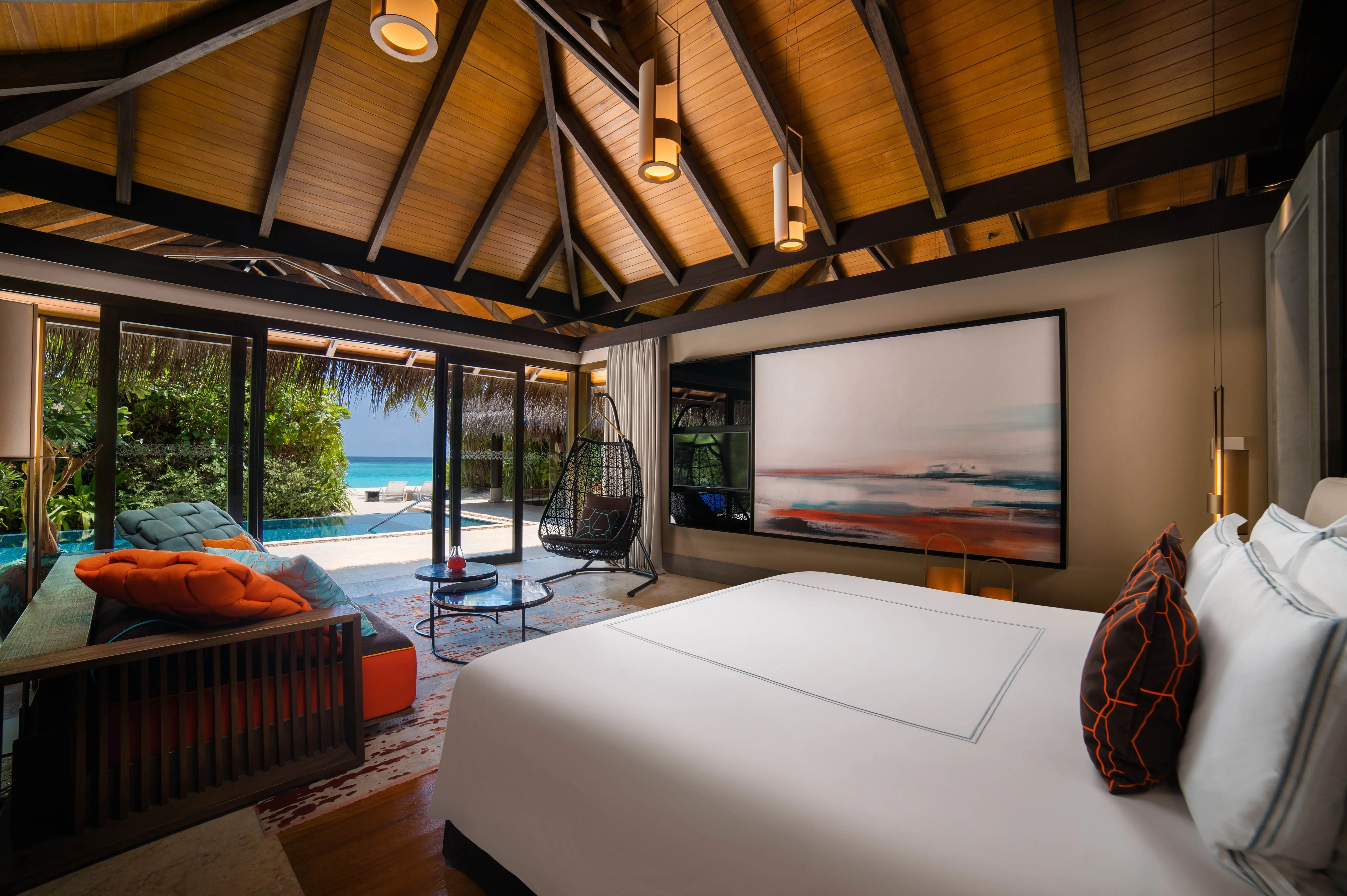 Strandvilla mit Pool - Bild 1