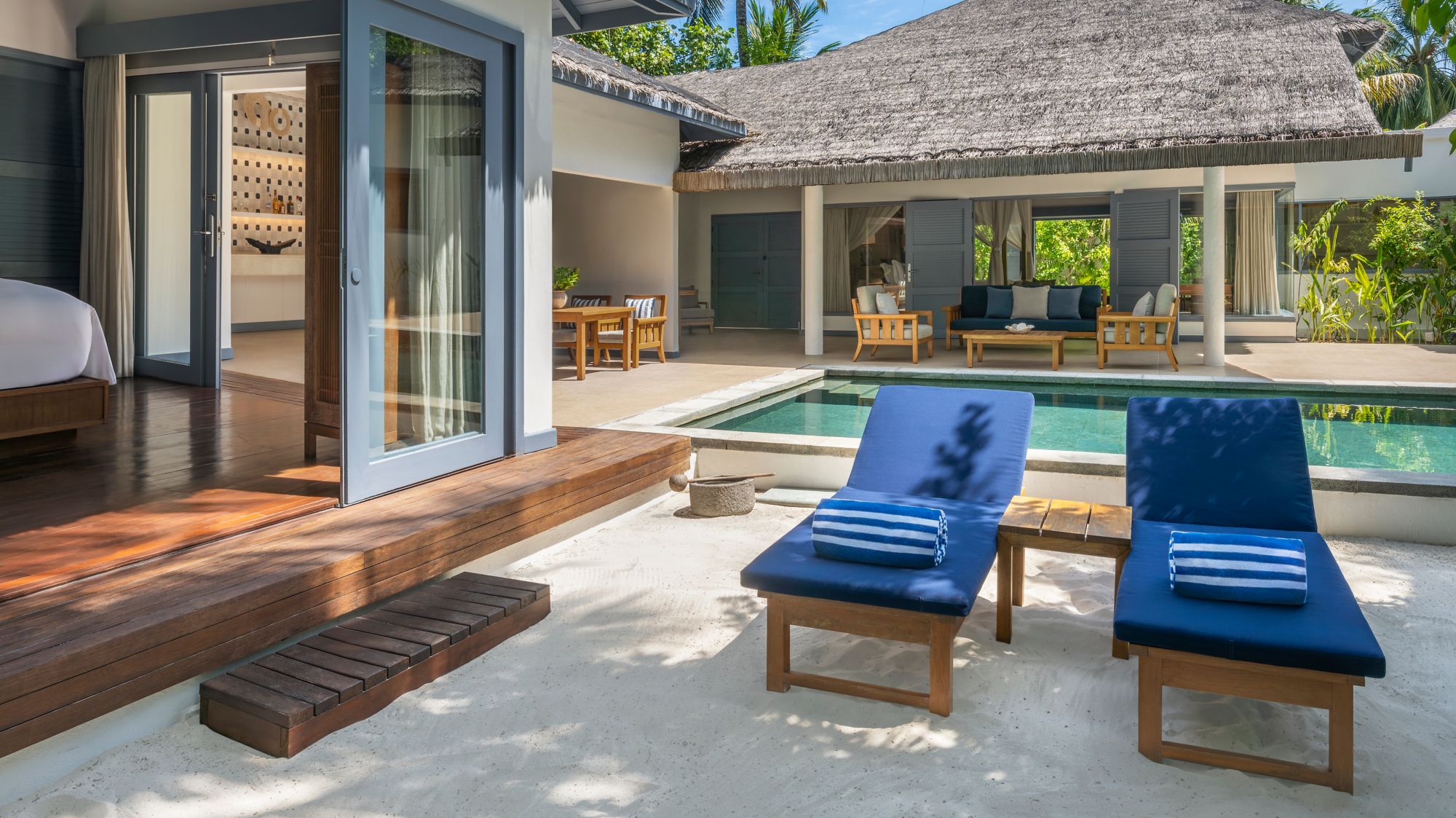 Strand-Poolvilla - Bild 1